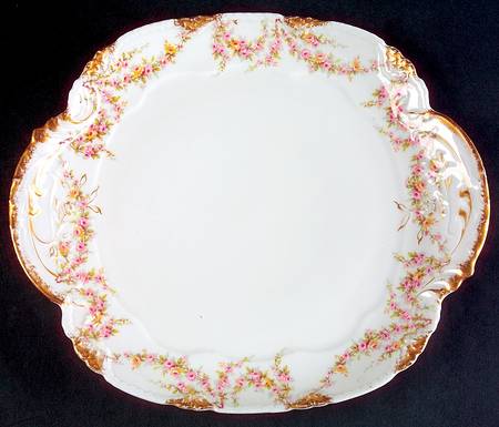 Schleiger 145 Square Handled Cake Plate