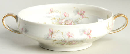 Schleiger 146D Footed Cream Soup Bowl