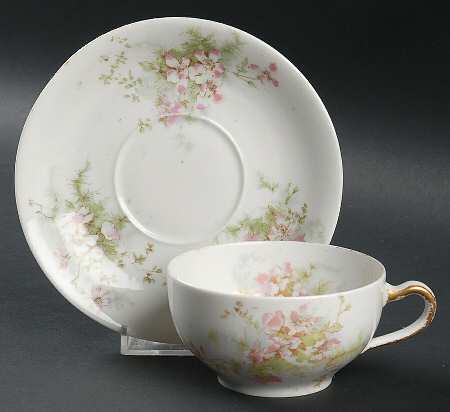 Schleiger 146D Flat Cup & Saucer Set
