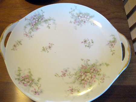 Schleiger 146D Handled Cake Plate