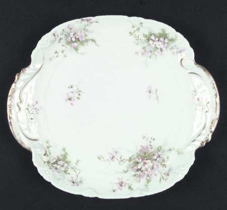 Schleiger 146M Square Handled Cake Plate