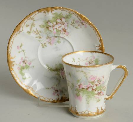 Schleiger 146N Chocolate Cup & Saucer Set