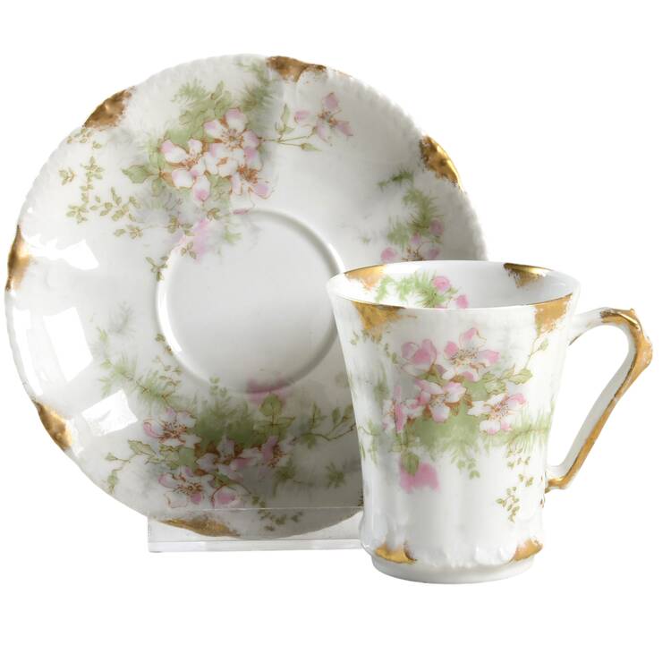 Schleiger 146O Chocolate Cup & Saucer Set