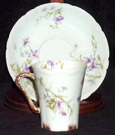 Schleiger 148a Chocolate Cup & Saucer Set