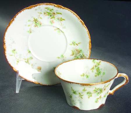 Schleiger 150b Flat Cup & Saucer Set