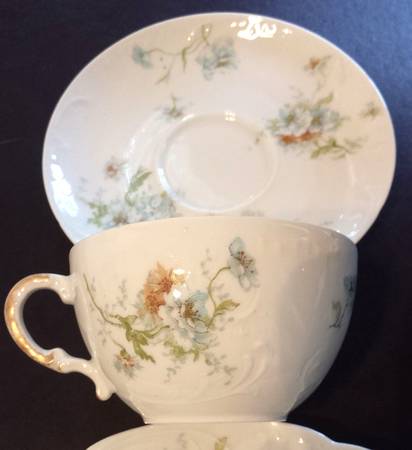 Schleiger 156d Flat Cup & Saucer Set