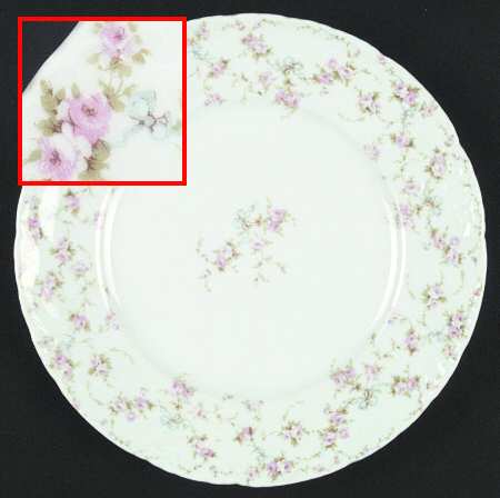 Schleiger 161A Luncheon Plate
