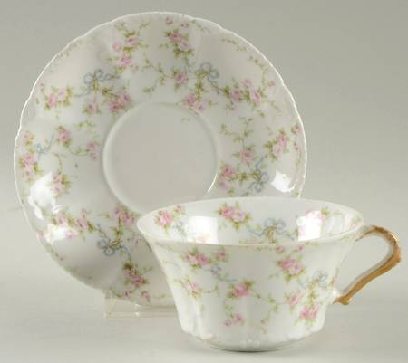Schleiger 161A Flat Cup & Saucer Set