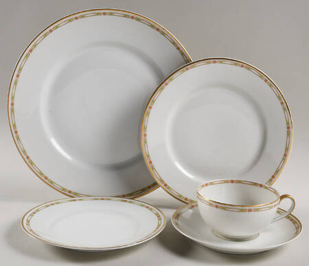 Schleiger 169a 5 Piece Place Setting