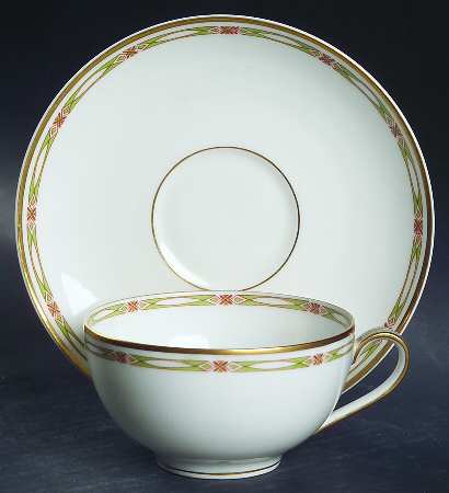 Schleiger 169a Flat Cup & Saucer Set