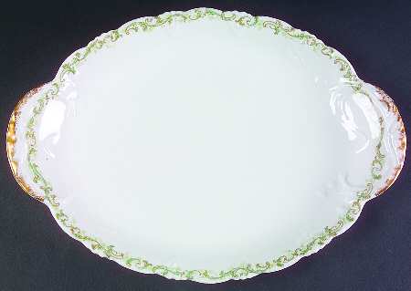 Schleiger 171A 16" Oval Serving Platter by Haviland