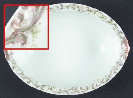 Schleiger 171f 8" Oval Vegetable Bowl