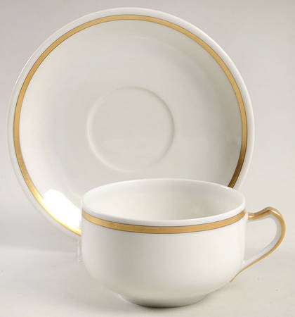 Schleiger 20a Flat Cup & Saucer Set