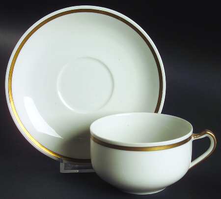 Schleiger 20a Flat Cup & Saucer Set