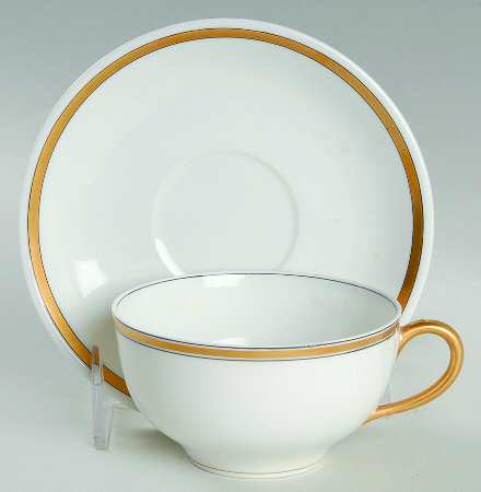 Schleiger 20a Flat Cup & Saucer Set