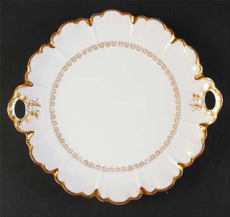 Schleiger 216 Handled Cake Plate