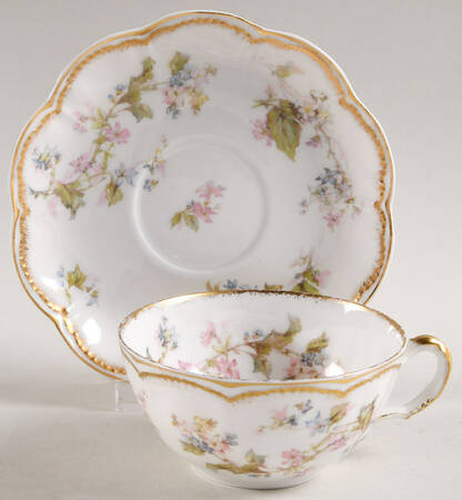 Schleiger 232A Flat Cup & Saucer Set