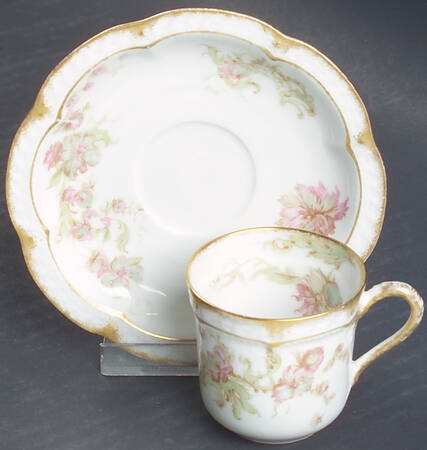 Schleiger 235B Flat Demitasse Cup & Saucer Set