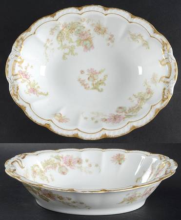 Schleiger 235B 10" Oval Vegetable Bowl