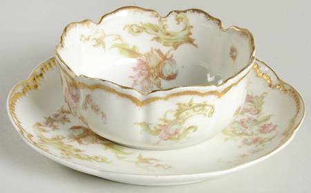Schleiger 235E Ramekin & Saucer Set