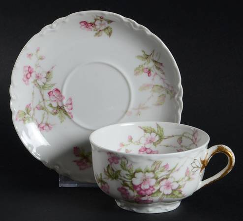 Schleiger 241B Flat Cup & Saucer Set