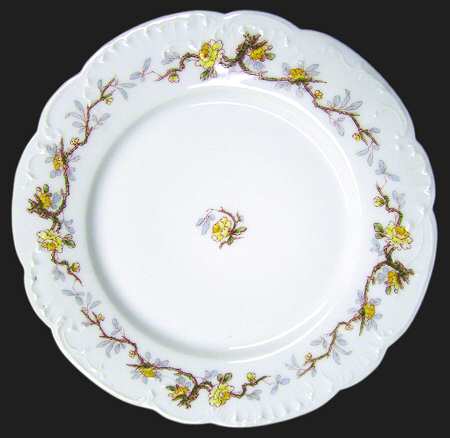 Schleiger 243b Luncheon Plate