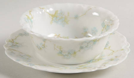 Schleiger 248B Ramekin & Saucer Set