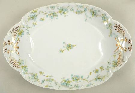 Schleiger 248B 17" Oval Platter with Well
