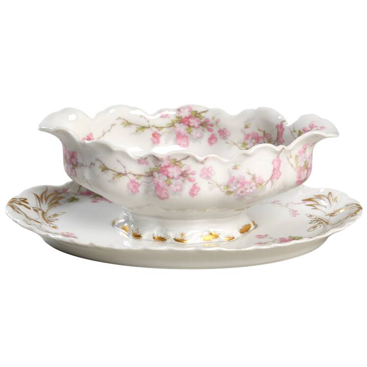 Schleiger 248F Gravy Boat with Attached Underplate