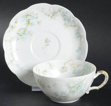 Schleiger 248n Flat Cup & Saucer Set