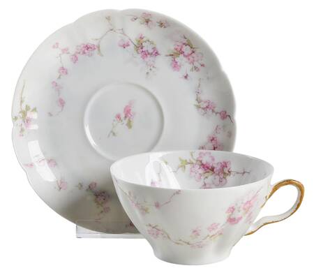 Schleiger 248s Flat Cup & Saucer Set