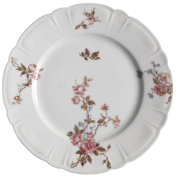 Schleiger 266h Luncheon Plate