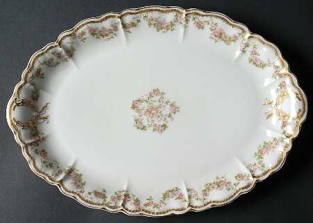 Schleiger 270 12" Oval Serving Platter by Haviland