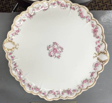 Schleiger 270A Handled Cake Plate