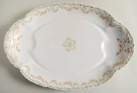 Schleiger 271 17" Oval Serving Platter by Haviland