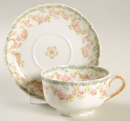Schleiger 271 Flat Cup & Saucer Set
