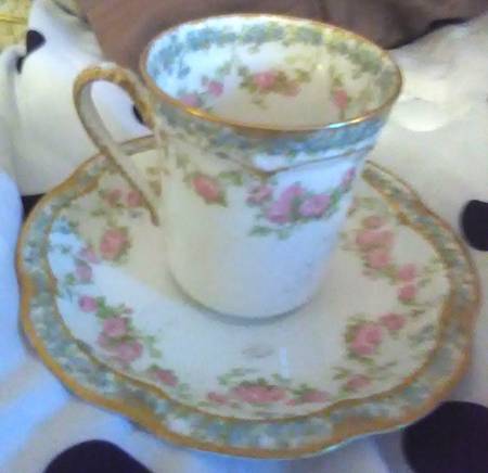 Schleiger 271A Chocolate Cup & Saucer Set