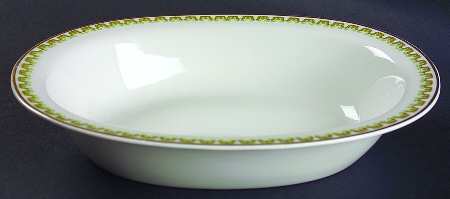 Schleiger 272 10" Oval Vegetable Bowl