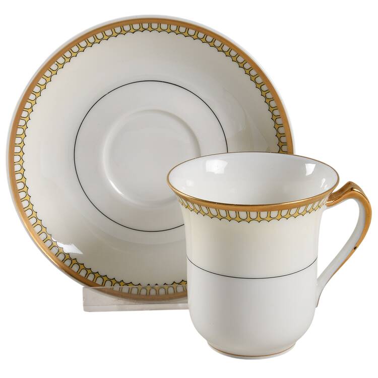 Schleiger 278 Chocolate Cup & Saucer Set