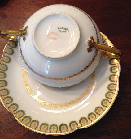 Schleiger 282 Flat Bouillon Cup & Saucer