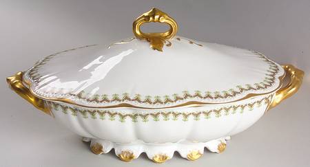 Schleiger 288 Oval Covered Vegetable