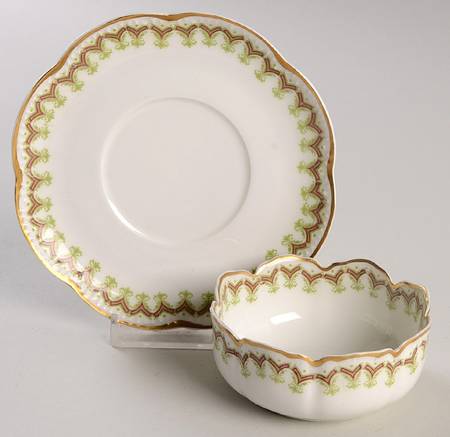 Schleiger 288 Ramekin & Saucer Set