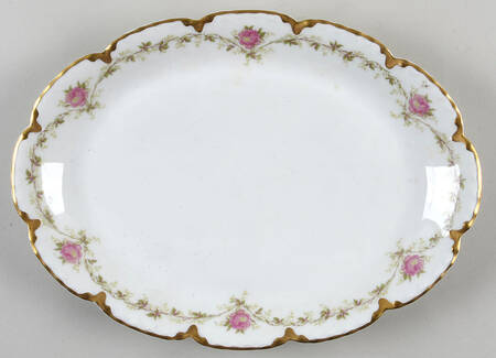 Schleiger 291A 11" Oval Serving Platter by Haviland