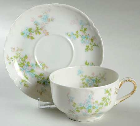 Schleiger 29M Flat Cup & Saucer Set