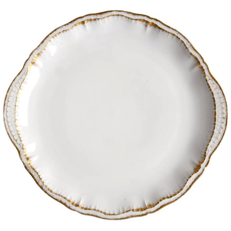 Schleiger 304 13" Handled Chop Plate (Round Platter) by Haviland