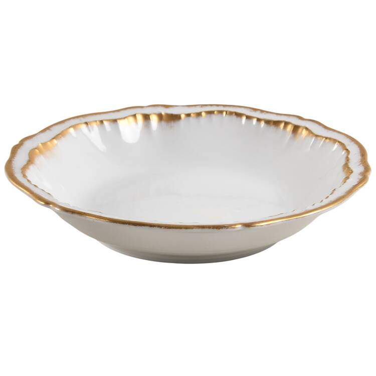 Schleiger 304 Rim Fruit/Dessert (Sauce) Bowl by Haviland
