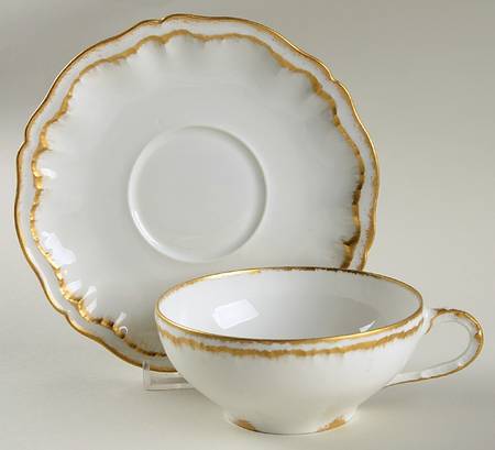 Schleiger 304 Flat Cup & Saucer Set