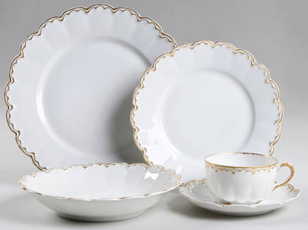 Schleiger 305 5 Piece Place Setting by Haviland