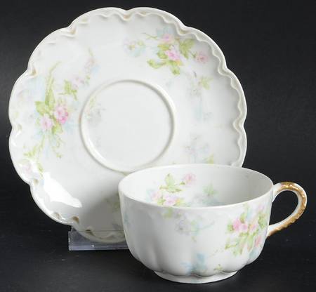 Schleiger 310g Flat Cup & Saucer Set