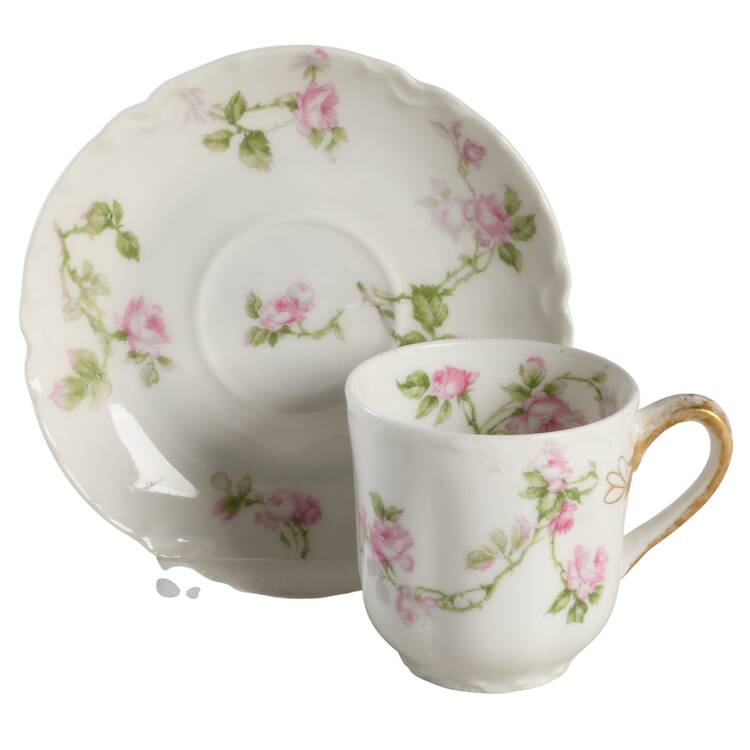 Schleiger 31A Turkish Cup & Saucer Set